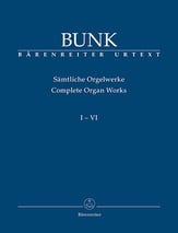 Complete Organ Works, Vols. 1-6 Organ sheet music cover